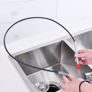 Stainless Steel Sink Wire Hair Catcher & Drain Cleaner