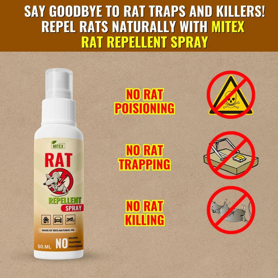 Rat Repeller Spray - Eco-friendly