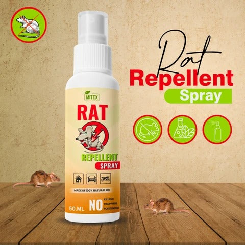 Rat Repeller Spray - Eco-friendly