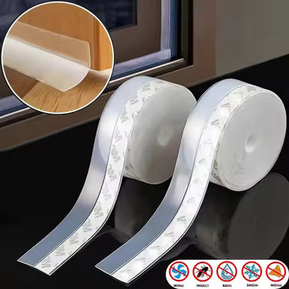 Premium Silicone Door Draft Stopper &amp; Window Seal Strip